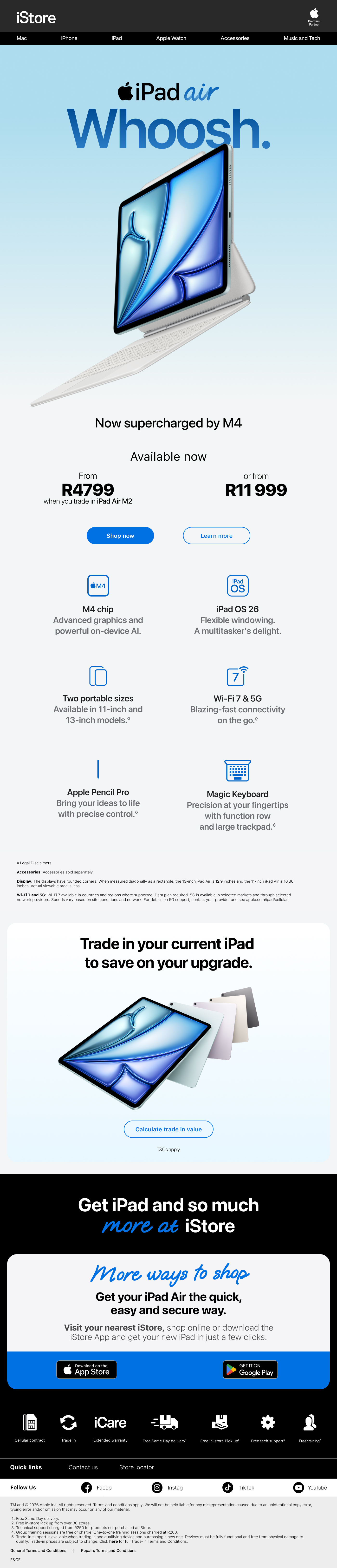 iPad Air M4 Mailer